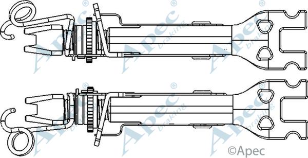 APEC ADB3005 - Adjuster, braking system car-mod.net