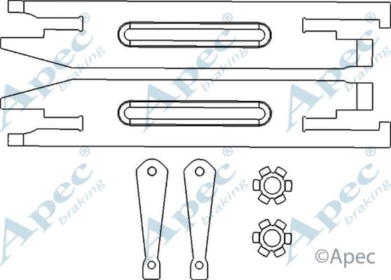 APEC ADB3016 - Adjuster, braking system car-mod.net