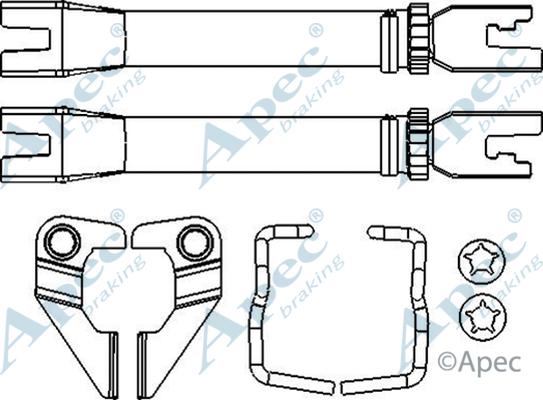 APEC ADB3010 - Adjuster, braking system car-mod.net