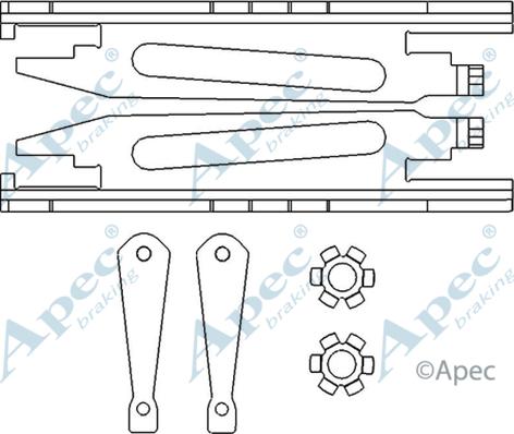 APEC ADB3011 - Adjuster, braking system car-mod.net