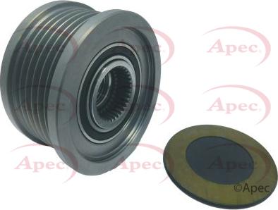 APEC AOP1125 - Pulley, alternator, freewheel clutch car-mod.net