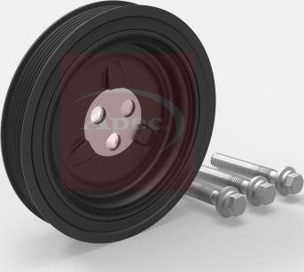 APEC ATV1007 - Belt Pulley, crankshaft car-mod.net