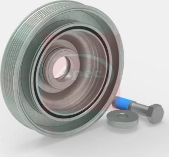 APEC ATV1014 - Belt Pulley, crankshaft car-mod.net