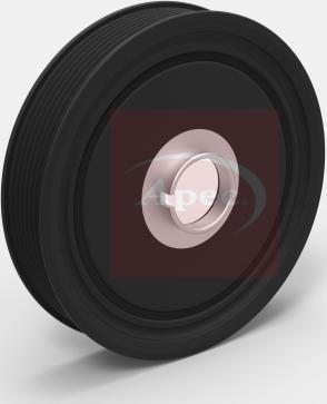 APEC ATV1117 - Belt Pulley, crankshaft car-mod.net