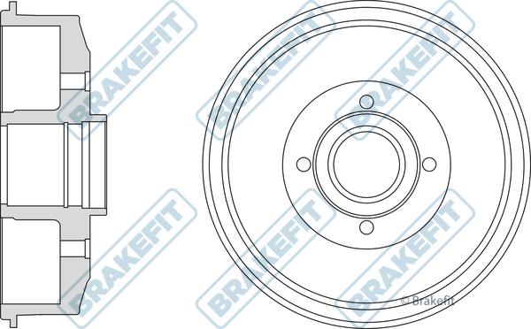 APEC BDR9047 - Brake Drum car-mod.net