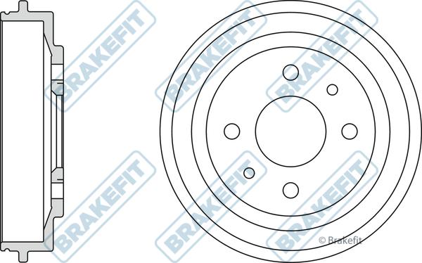 APEC BDR9001 - Brake Drum car-mod.net
