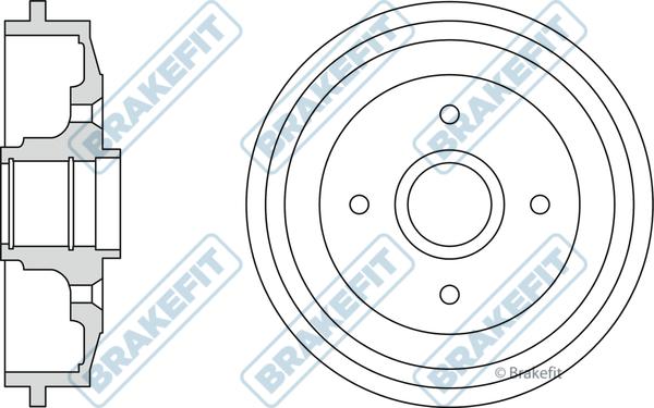 APEC BDR9033 - Brake Drum car-mod.net