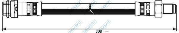 APEC BHO4055 - Brake Hose car-mod.net