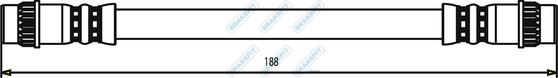 APEC BHO4067 - Brake Hose car-mod.net