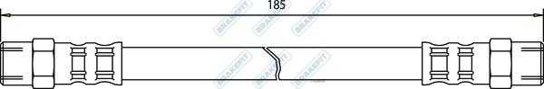 APEC BHO4019 - Brake Hose car-mod.net