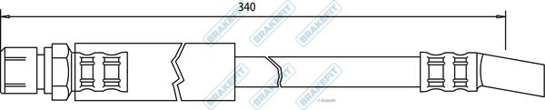 APEC BHO4026 - Brake Hose car-mod.net