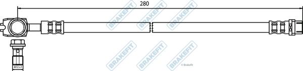 APEC BHO4129 - Brake Hose car-mod.net
