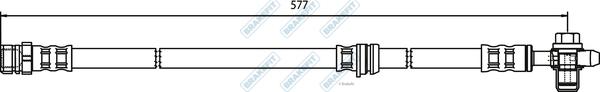 APEC BHO4128 - Brake Hose car-mod.net