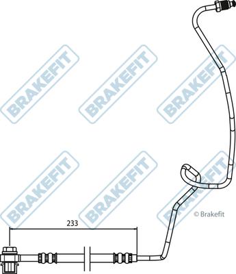 APEC BHO4301 - Brake Hose car-mod.net