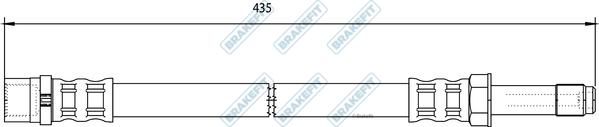 APEC BHO4307 - Brake Hose car-mod.net