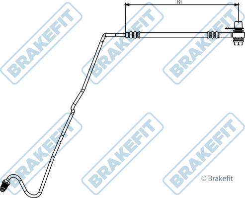 APEC BHO4316 - Brake Hose car-mod.net
