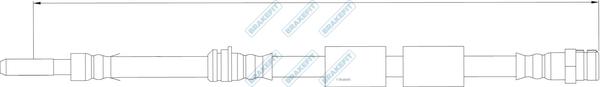 APEC BHO4339 - Brake Hose car-mod.net