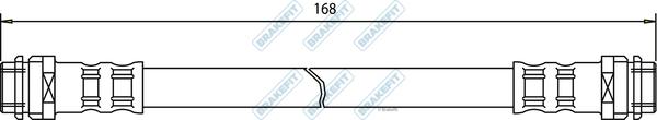 APEC BHO4265 - Brake Hose car-mod.net