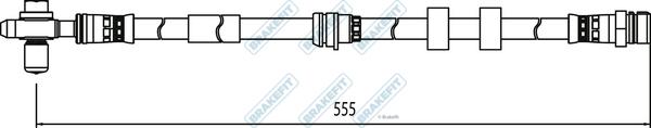 APEC BHO4235 - Brake Hose car-mod.net