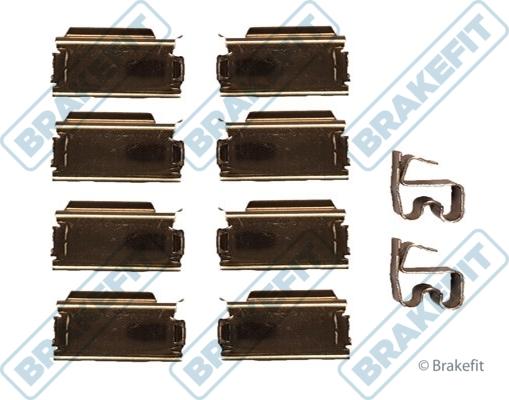 APEC BKT1040 - Accessory Kit for disc brake Pads car-mod.net