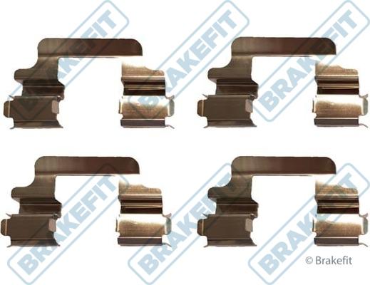 APEC BKT1052 - Accessory Kit for disc brake Pads car-mod.net