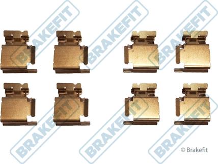 APEC BKT1004 - Accessory Kit for disc brake Pads car-mod.net