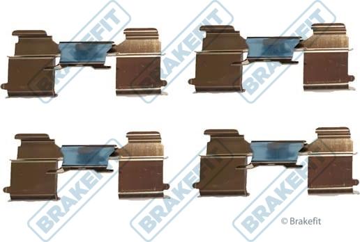 APEC BKT1005 - Accessory Kit for disc brake Pads car-mod.net