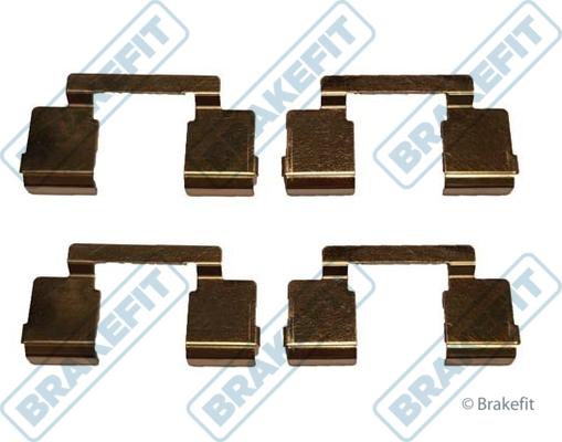 APEC BKT1001 - Accessory Kit for disc brake Pads car-mod.net