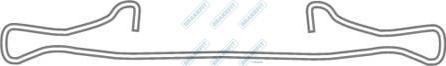 APEC BKT1035 - Accessory Kit for disc brake Pads car-mod.net