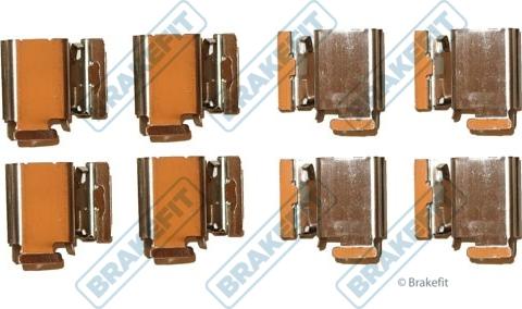 APEC BKT1031 - Accessory Kit for disc brake Pads car-mod.net