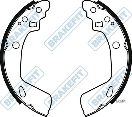 APEC BSH1077 - Drum Brake Shoe Set car-mod.net