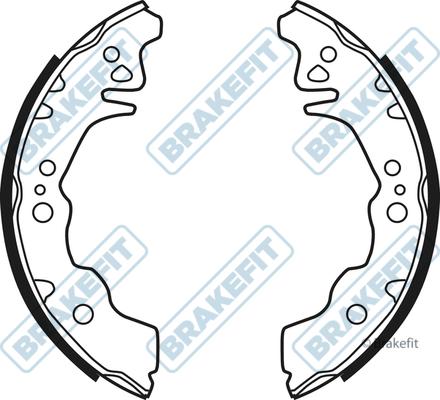 APEC BSH1132 - Drum Brake Shoe Set car-mod.net