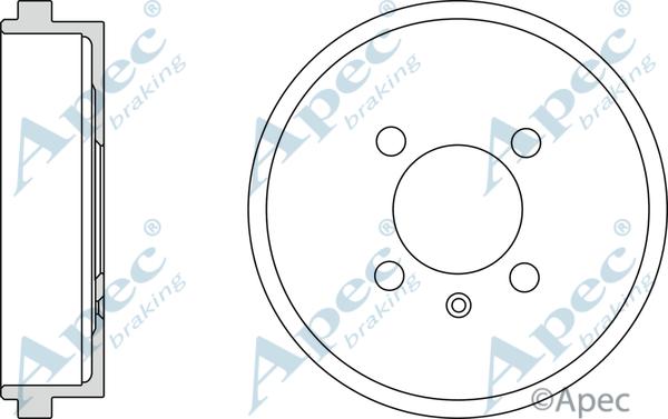 APEC DRM9932 - Brake Drum car-mod.net