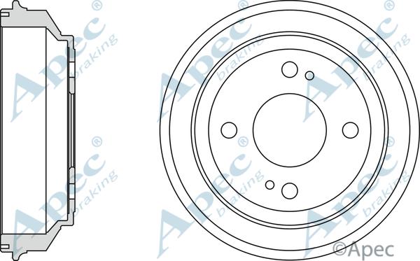 APEC DRM9129 - Brake Drum car-mod.net