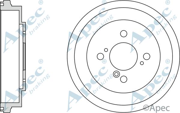 APEC DRM9204 - Brake Drum car-mod.net