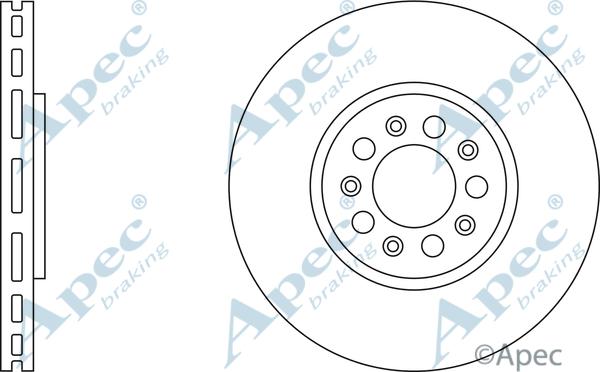 APEC DSK957 - Brake Disc car-mod.net