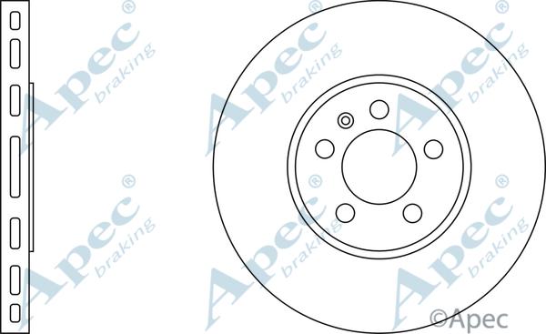APEC DSK924 - Brake Disc car-mod.net
