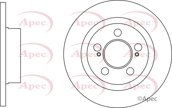 APEC DSK4103 - Brake Disc car-mod.net