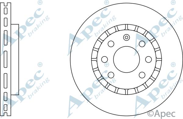 APEC DSK518 - Brake Disc car-mod.net