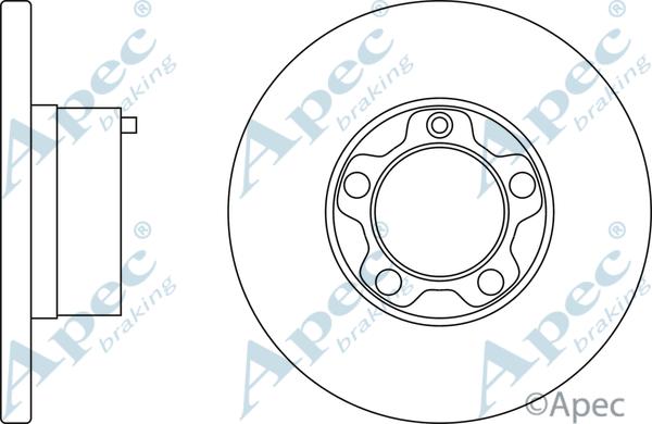 APEC DSK648 - Brake Disc car-mod.net