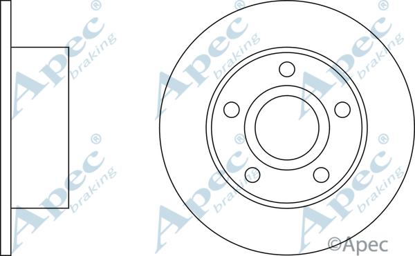 APEC DSK193 - Brake Disc car-mod.net