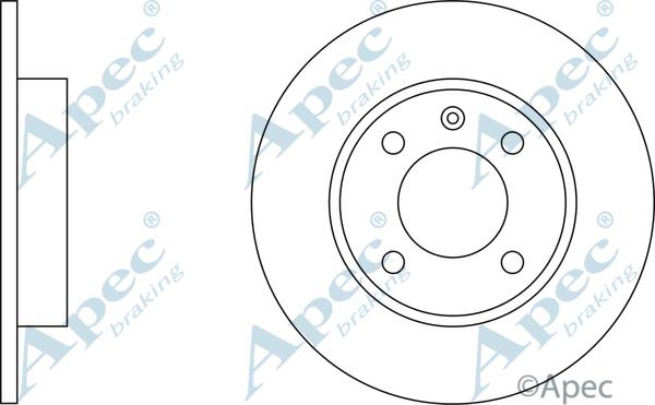 APEC DSK137 - Brake Disc car-mod.net