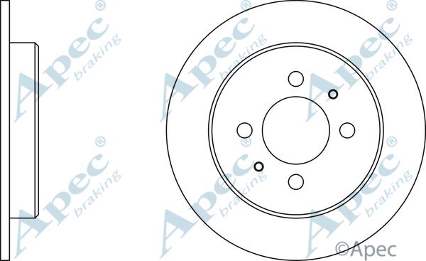APEC DSK347 - Brake Disc car-mod.net