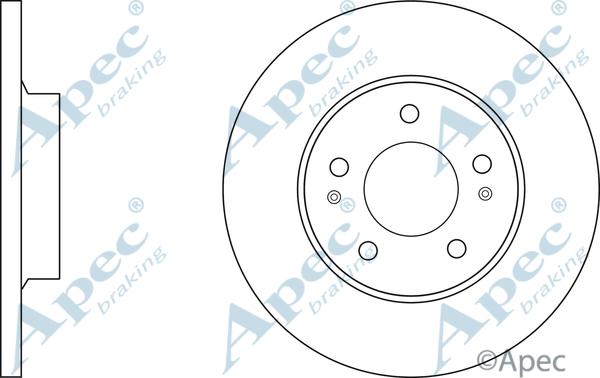 APEC DSK3090 - Brake Disc car-mod.net
