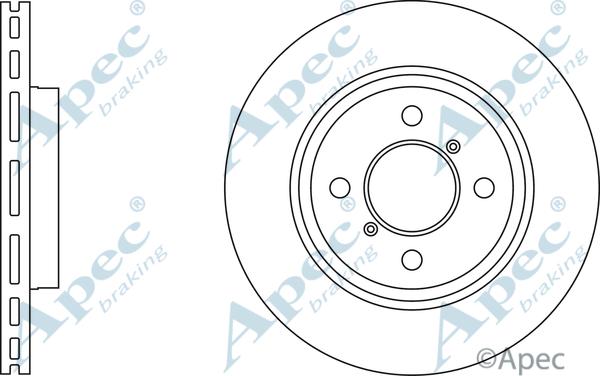 APEC DSK3031 - Brake Disc car-mod.net
