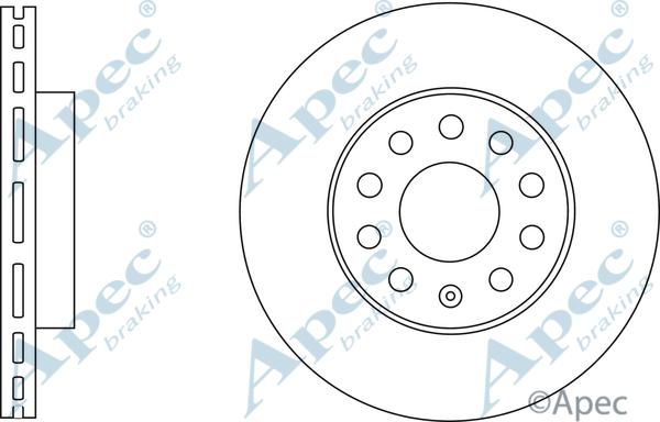 APEC DSK3175 - Brake Disc car-mod.net
