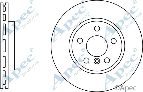 APEC DSK3170 - Brake Disc car-mod.net