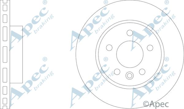 APEC DSK3312 - Brake Disc car-mod.net