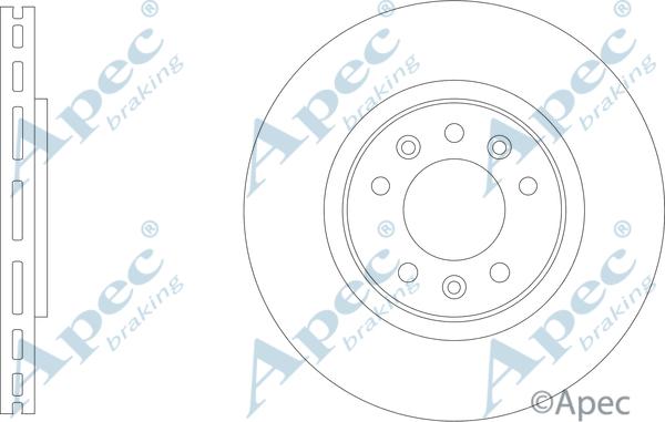 APEC DSK3335 - Brake Disc car-mod.net
