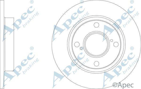APEC DSK3379 - Brake Disc car-mod.net